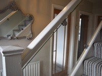 Glass stair balustrade in St Albans - After (3/7)