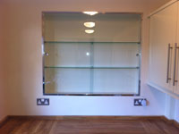 Glass display cabinet in Bricket Wood